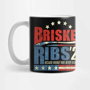 Brisket Ribs 2024 - Funny BBQ Barbecue Political Election Mug